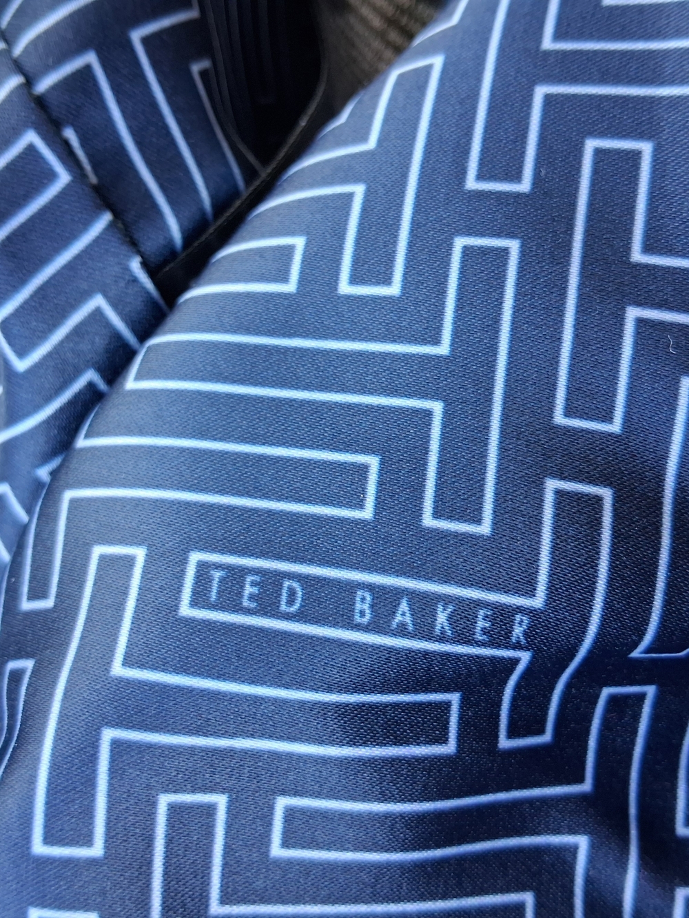 Ted Baker London Navy Single-Button Tailored Blazer - Picture 4 of 5
